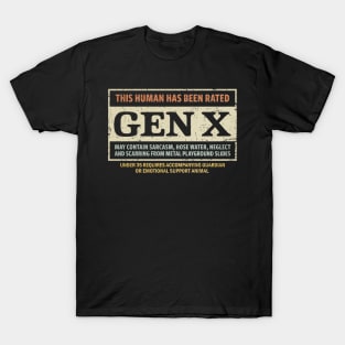 Rated Gen X T-Shirt